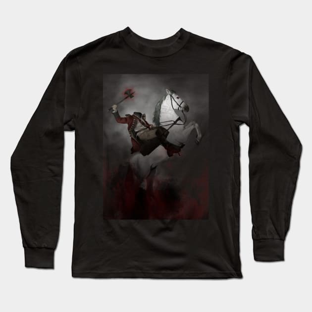 Headless horseman (Sleepy Hollow) Long Sleeve T-Shirt by SanFernandez